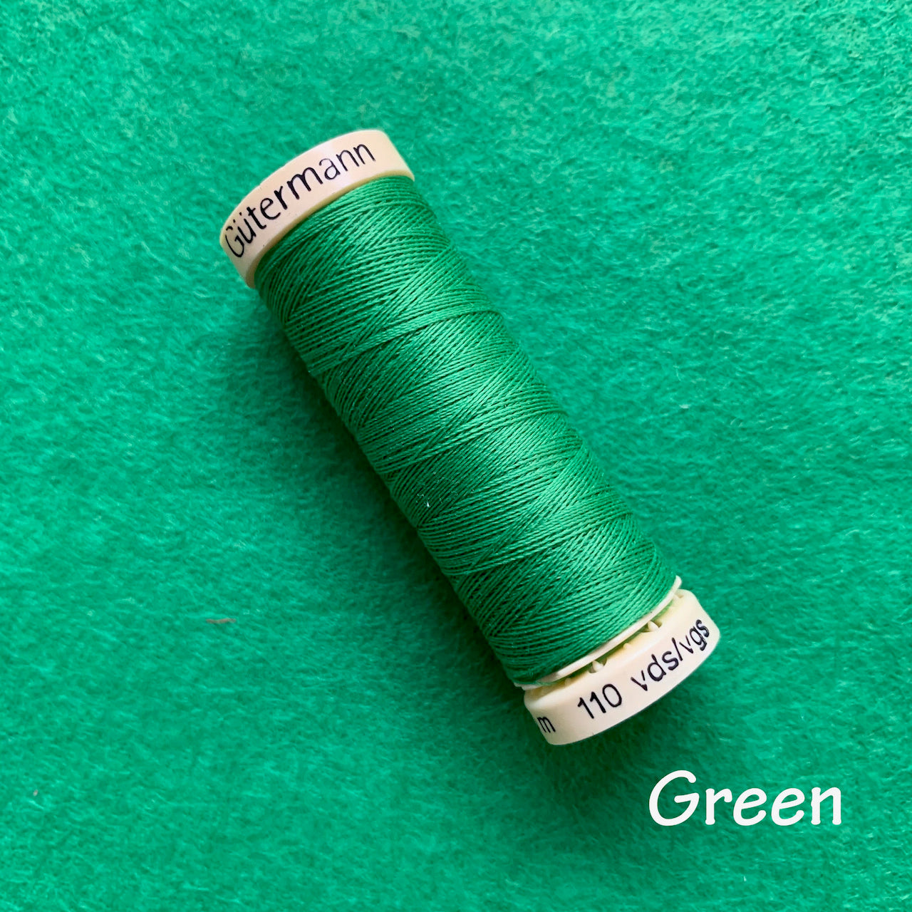 Green Col:833 Gutermann Sewing Thread – Tactile Craft Supplies